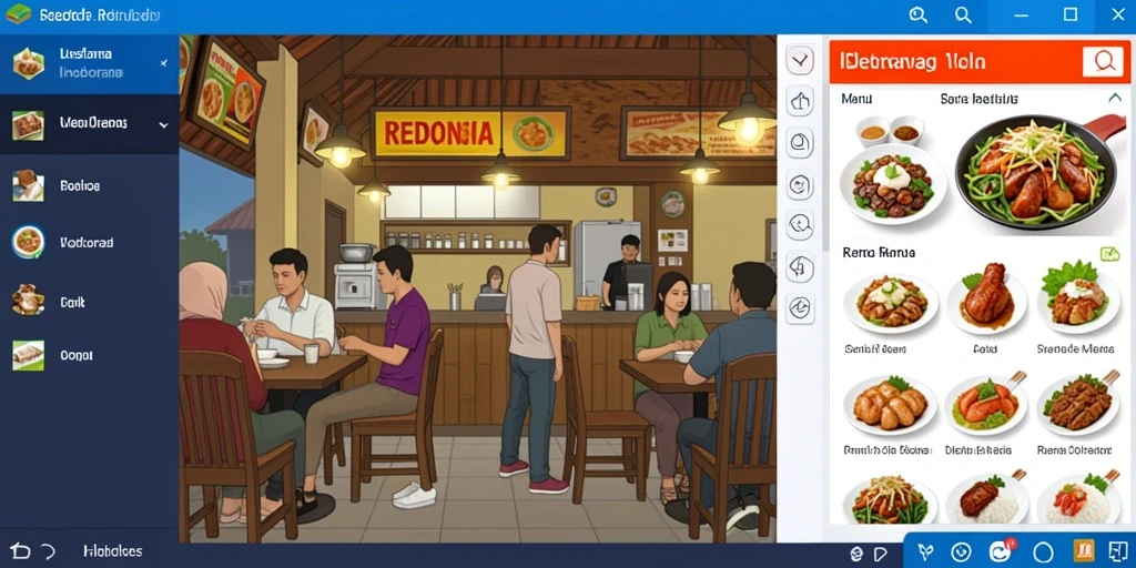 petirrp - User interface yang sederhana dan mudah dinavigasi.